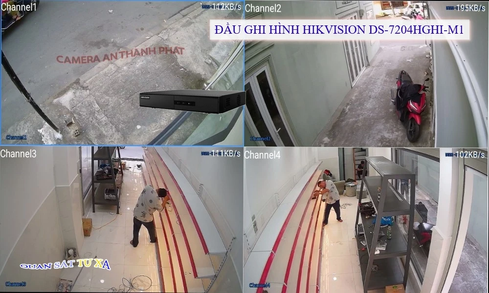 DS-7204HGHI-M1 Đầu Thu Hikvision 🌟👌 DS-7204HGHI-M1 Đầu Thu Hikvision 🌟👌