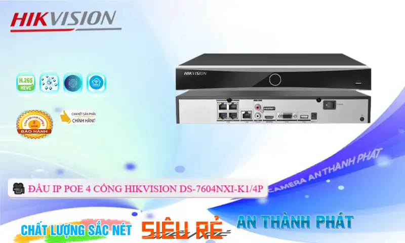 DS-7604NXI-K1/4P DS-7604NXI-K1/4P