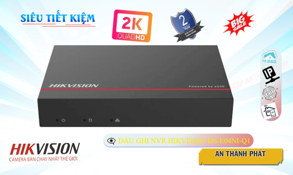 Đầu Thu Hikvision DS-E04NI-Q1
