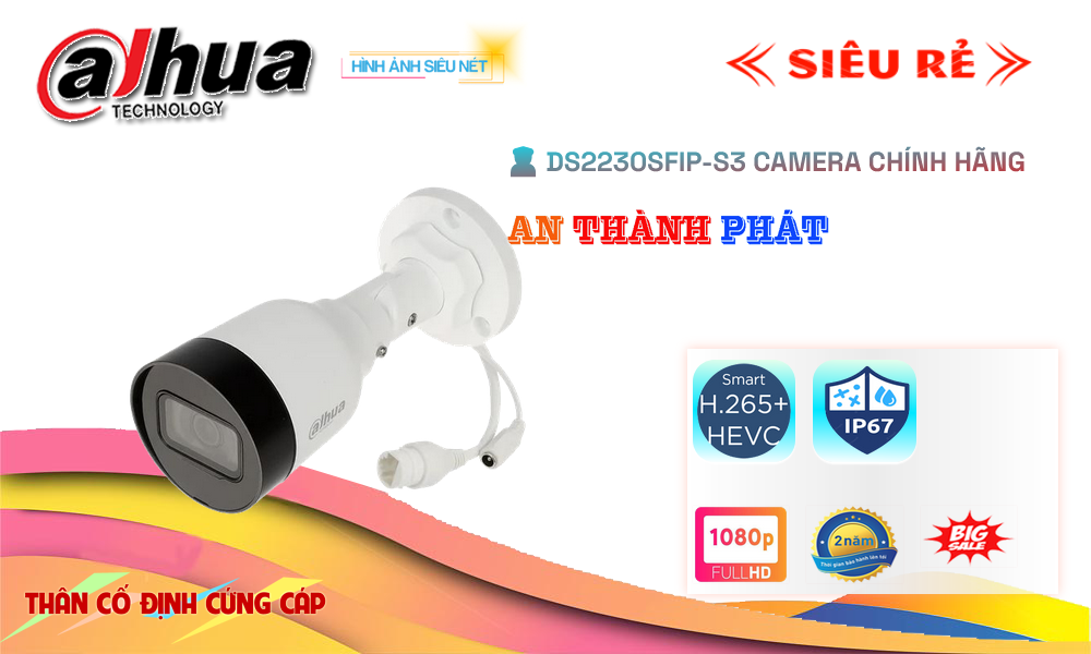 DS2230SFIP-S3 sắc nét Dahua DS2230SFIP-S3 sắc nét Dahua