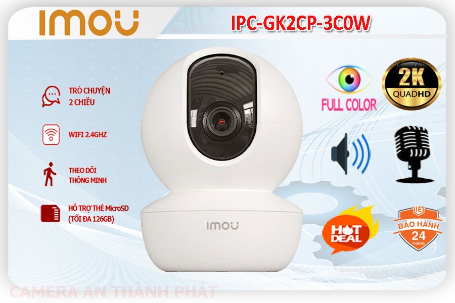 Camera Wifi IPC GK2CP 3C0W Imou,IPC-GK2CP-3C0W Giá rẻ,IPC-GK2CP-3C0W Giá Thấp Nhất,Chất Lượng