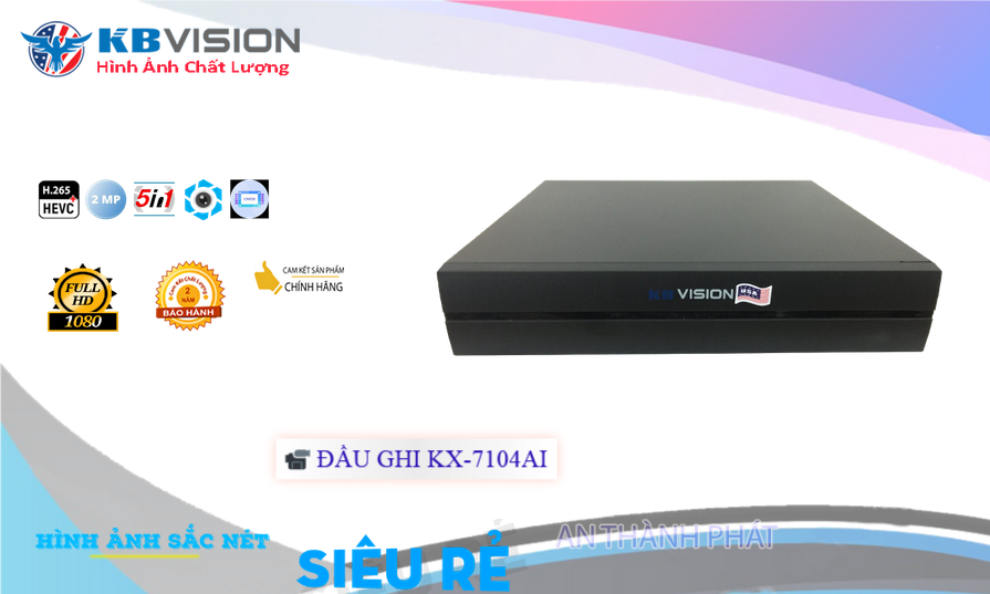 KX-7104Ai sắc nét KBvision KX-7104Ai sắc nét KBvision