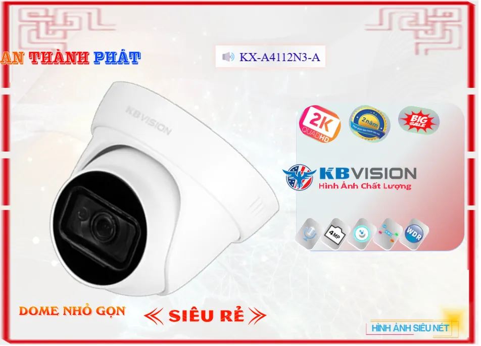 KX-A4112N3-A sắc nét KBvision