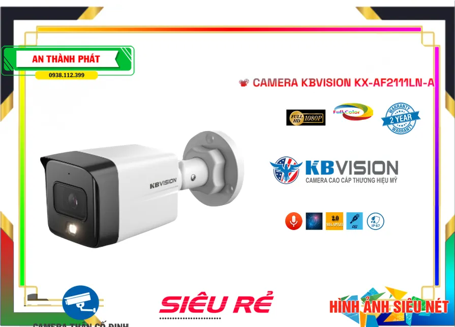 Camera KX-AF2111LN-A KBvision ✪ Camera KX-AF2111LN-A KBvision ✪