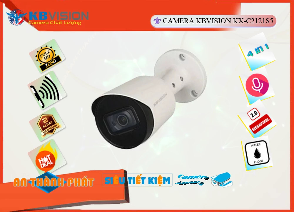 Camera KBvision KX-C2121S5-A-VN,KX-C2121S5-A-VN Giá Khuyến Mãi,KX-C2121S5-A-VN Giá rẻ,KX-C2121S5-A-VN Công Nghệ Mới,Địa