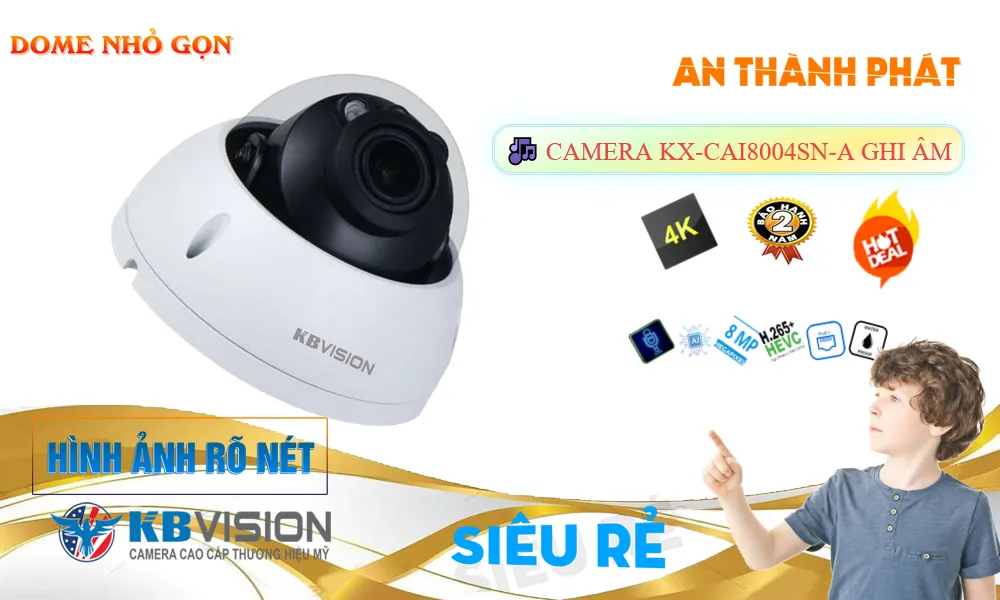 Camera KX-CAi8004SN-A Sắc Nét ✨