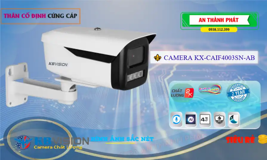 Camera KBvision KX-CAiF4003SN-AB