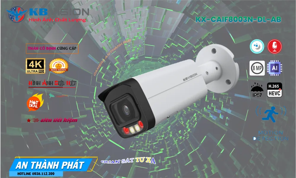 Camera Kbvision <b>KX-CAiF8003N-DL-AB</b>