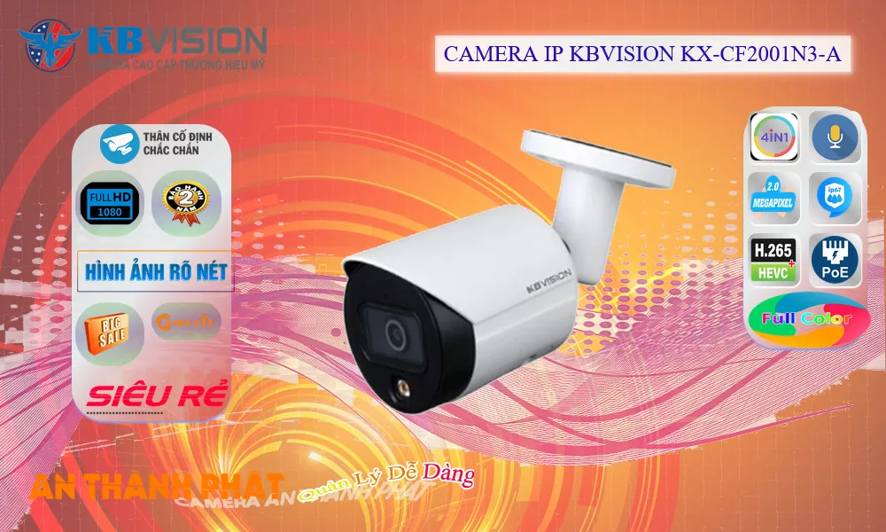 Điểm nổi bật của camera KX-CF2001N3-A
