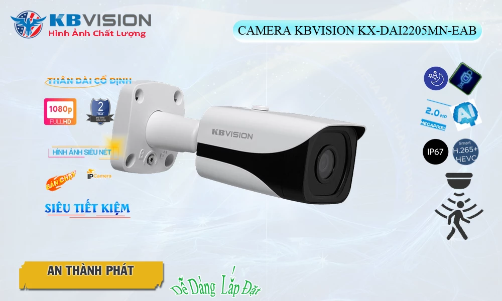 KX-DAi2205MN-EAB Camera An Ninh KBvision