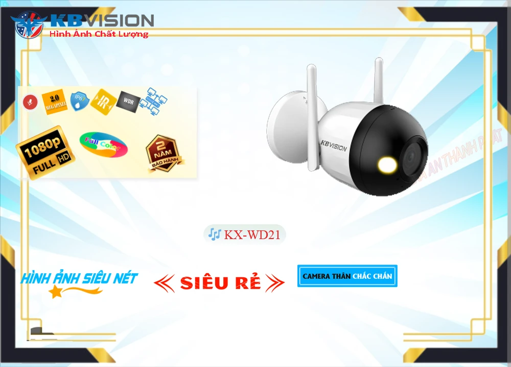 KBvision KX-WD21 Giá rẻ