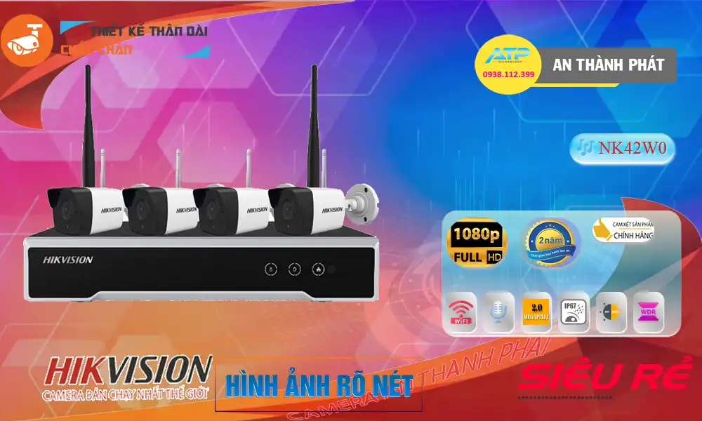 NK42W0 sắc nét Hikvision