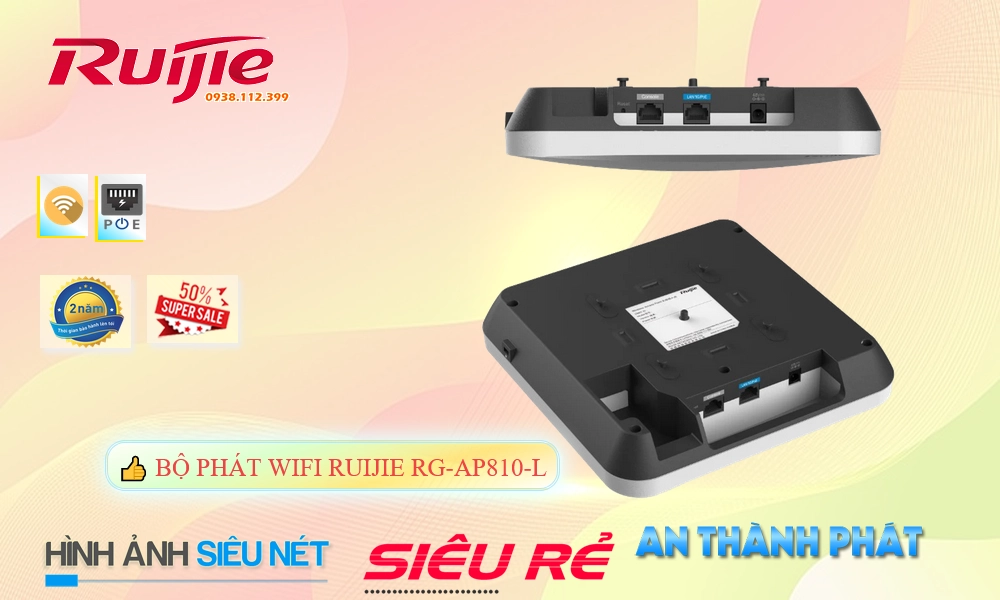 Hãng Ruijie RG-AP810-L  Modum Mạng