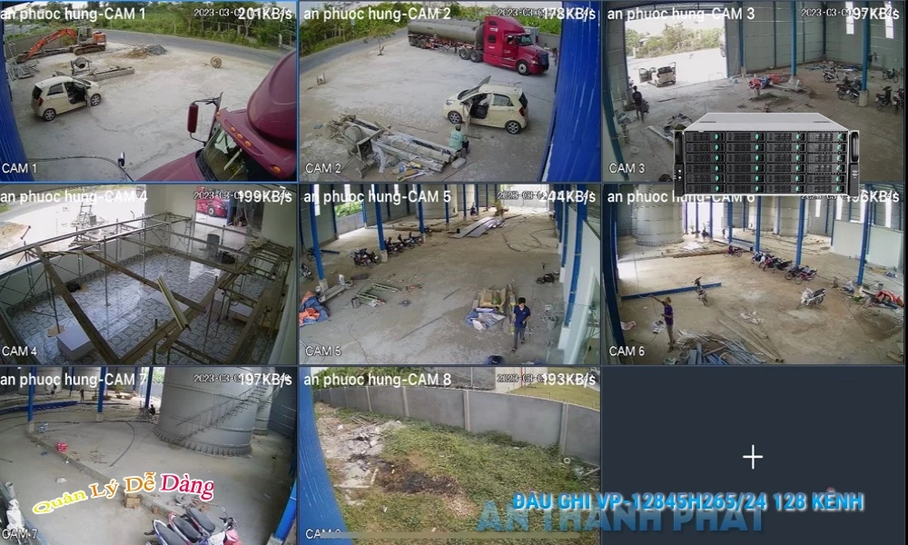 Đầu ghi VanTech VP-12845H265/24 Mẫu Đẹp Đầu ghi VanTech VP-12845H265/24 Mẫu Đẹp