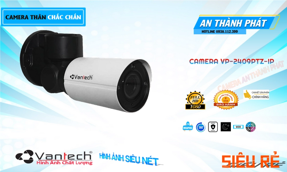 VP-2409PTZ-IP Camera VanTech