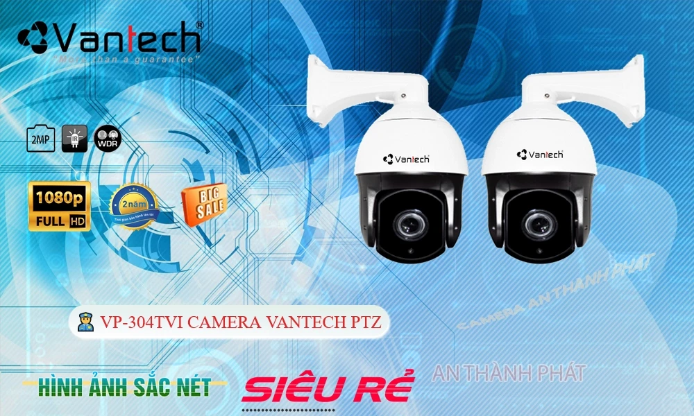 VP-304TVI HD Anlog Camera Giám Sát Giá tốt ✓