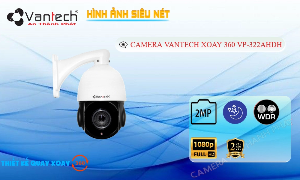 VP-322AHDH Camera HD VanTech Chức Năng Cao Cấp VP-322AHDH Camera HD VanTech Chức Năng Cao Cấp