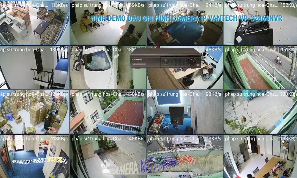 VP-32860NVR Đầu ghi Camera VanTech Chức Năng Cao Cấp