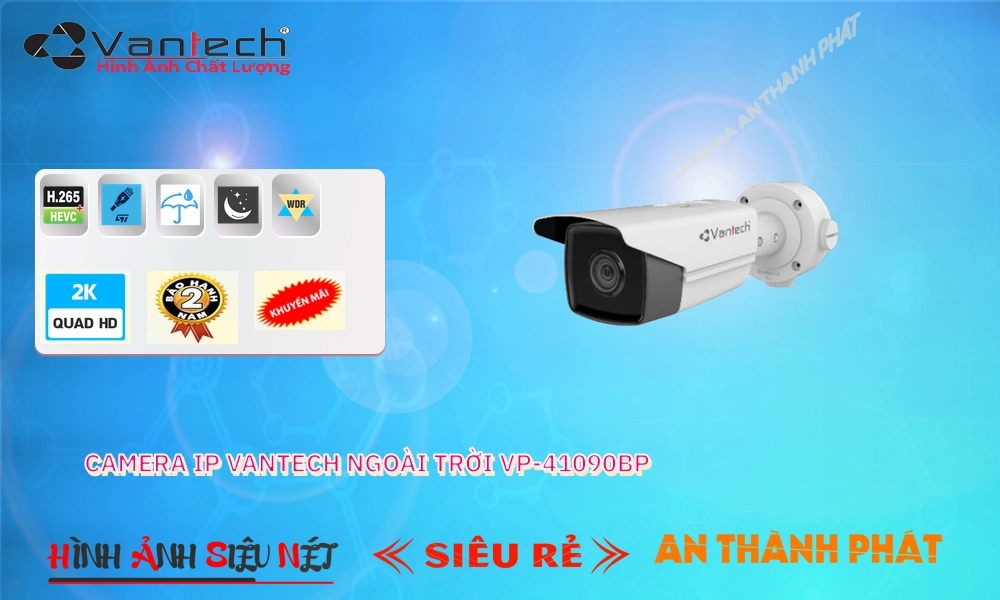 Cấp Nguồ Qua Dây Mạng VP-41090BP Sắc Nét VanTech