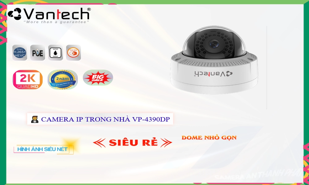 Camera VP-4390DP VanTech,Giá VP-4390DP,VP-4390DP Giá Khuyến Mãi,bán VP-4390DP, Cấp Nguồ Qua Dây Mạng VP-4390DP Công