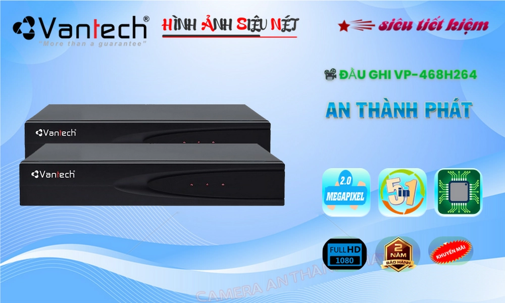 Đầu Ghi Camera VP-468H264 VanTech Giá rẻ