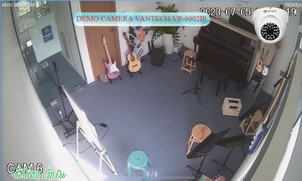 ❇  VP-6002IP Camera VanTech Giá tốt