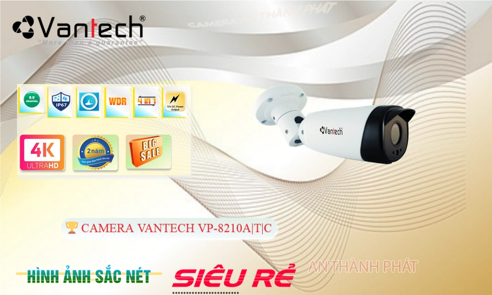 Camera VanTech HD VP-8210A|T|C