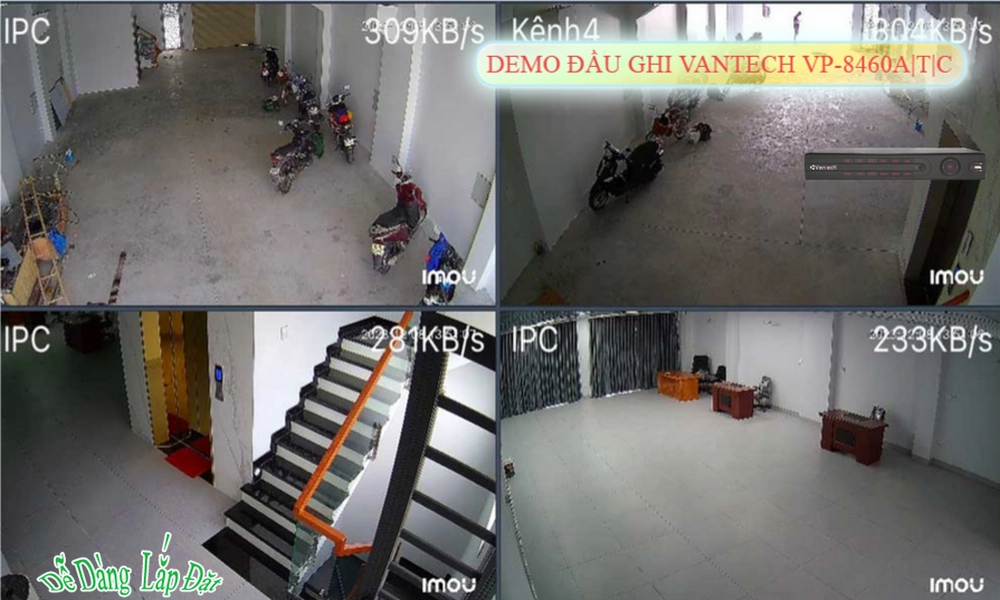 VP-8460A|T|C Đầu Thu VanTech VP-8460A|T|C Đầu Thu VanTech