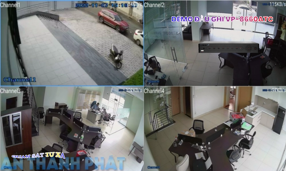 VP-8660ATC Đầu Ghi VanTech