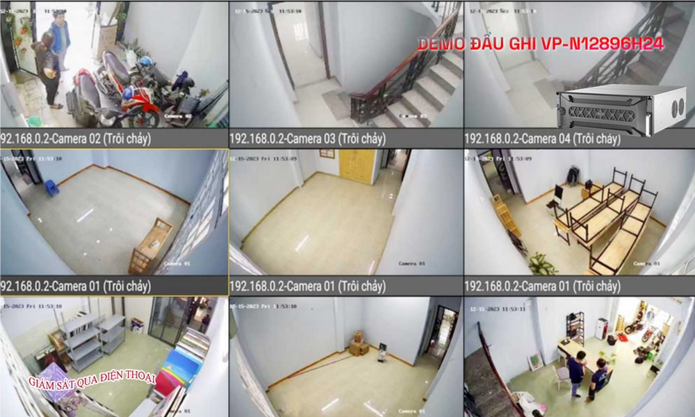 Đầu Ghi VP-N12896H24 Công Nghệ Mới