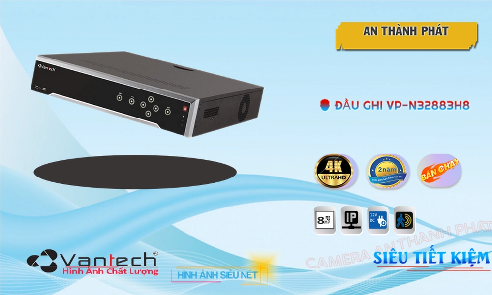 VP-N32883H8 Đầu Ghi VanTech