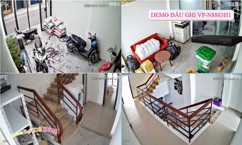 Đầu Ghi VanTech Với giá cạnh tranh VP-N8883H1