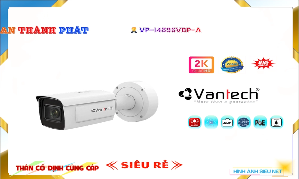 Camera VP-i4896VBP-A VanTech Thiết kế Đẹp,Giá VP-i4896VBP-A,VP-i4896VBP-A Giá Khuyến Mãi,bán VP-i4896VBP-A, Cấp Nguồ