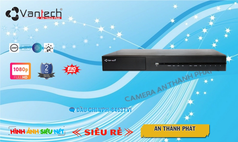 VPH-8463TVI Đầu ghi Camera VanTech Giá tốt