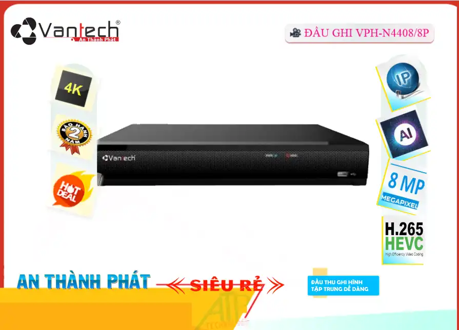 VPH-N4408/8P sắc nét VanTech VPH-N4408/8P sắc nét VanTech
