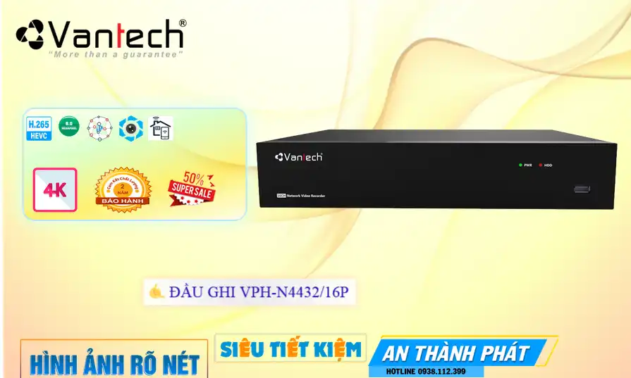 ➠ VPH-N4432/16P sắc nét VanTech ➠ VPH-N4432/16P sắc nét VanTech