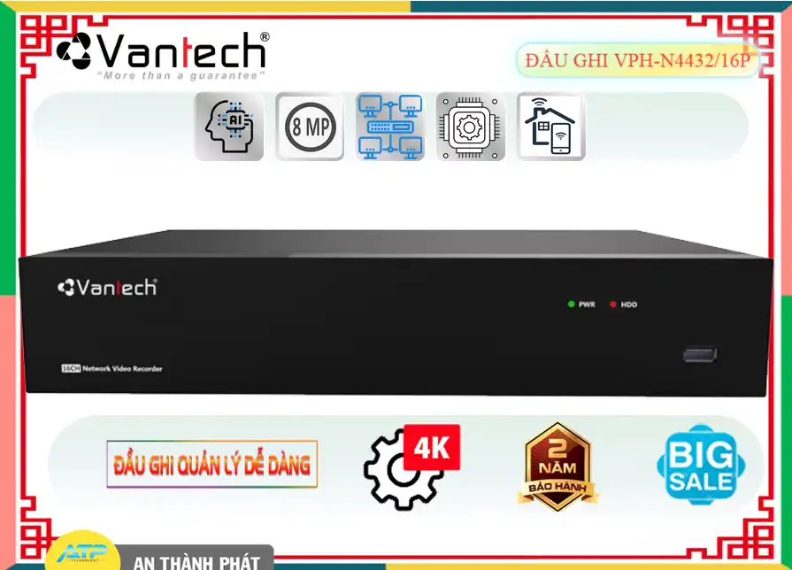 ➠ VPH-N4432/16P sắc nét VanTech ➠ VPH-N4432/16P sắc nét VanTech