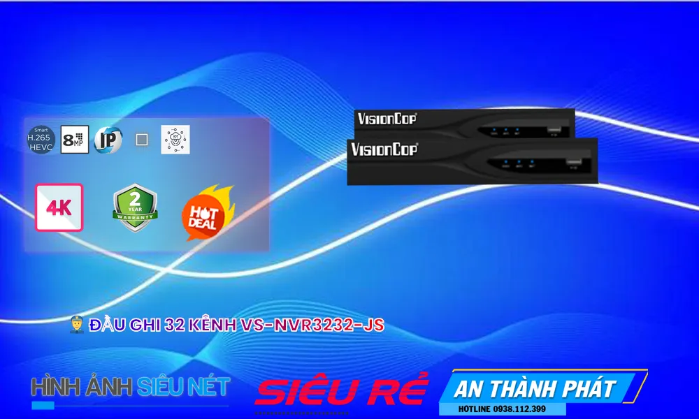 Đầu ghi Visioncop VS-NVR3232-JS