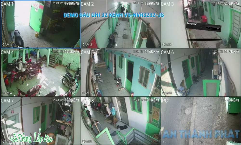 Đầu ghi Visioncop VS-NVR3232-JS