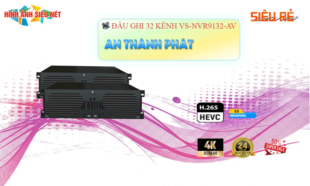 Đầu ghi Visioncop VS-NVR9132-AV