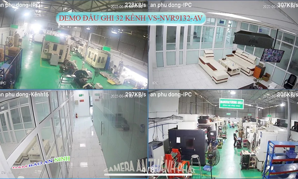 Đầu ghi Visioncop VS-NVR9132-AV