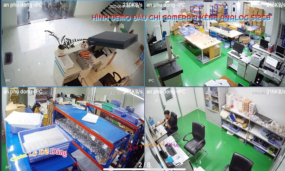 XVR1B04-I(512G) Đầu Ghi Hình Camera Ổ Cứng 512GB