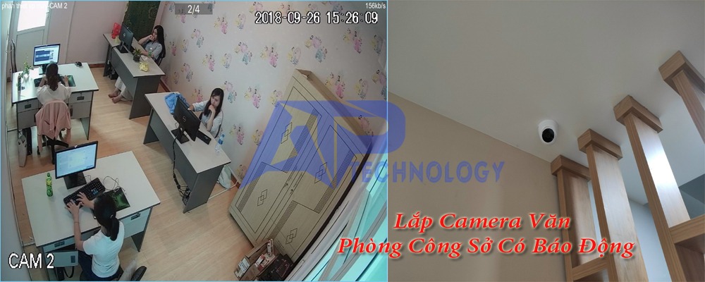 lắp camera văn phòng công sở