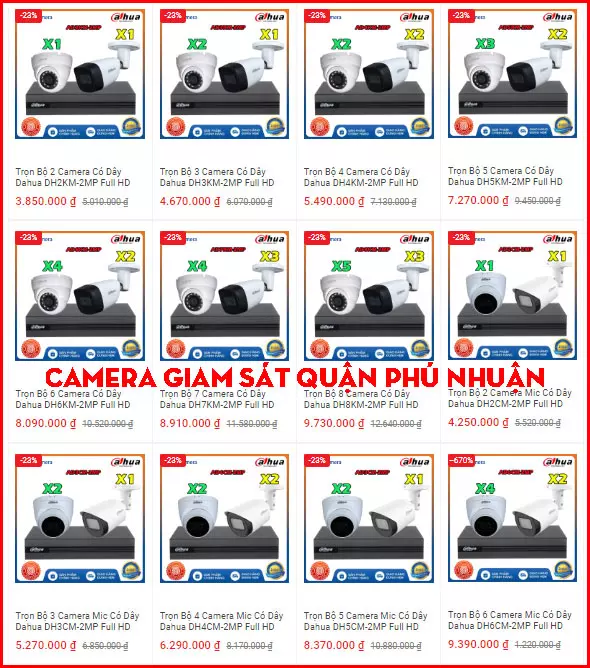 Lắp Đặt Camera Giám Sát Tại Quận Phú Nhuận