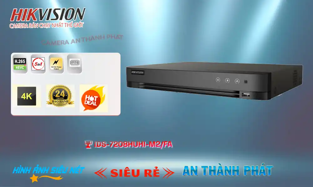 iDS-7208HUHI-M2/FA sắc nét Hikvision iDS-7208HUHI-M2/FA sắc nét Hikvision