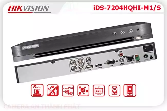 Đầu ghi hinh hikvision iDS 7204HQHI M1/S,iDS-7204HQHI-M1/S Giá Khuyến Mãi,iDS-7204HQHI-M1/S Giá rẻ,iDS-7204HQHI-M1/S