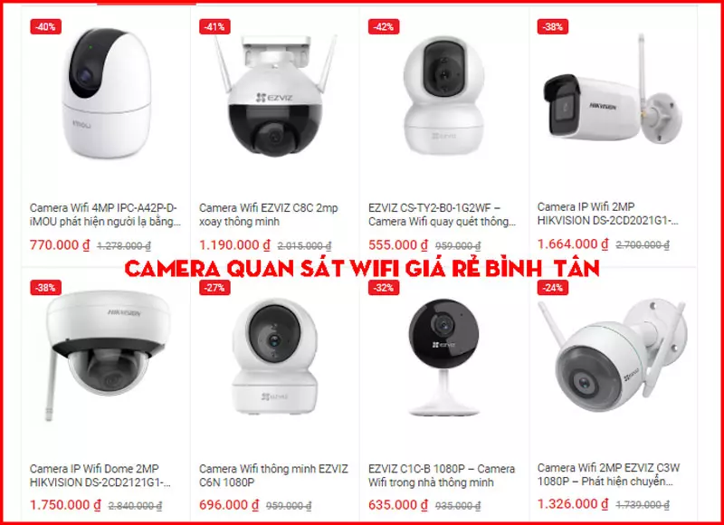 Lắp Đăt Camera Quan Sát Quận Bình Tân