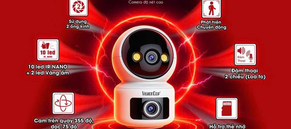 Lắp Camera Wifi Giá Rẻ Visioncop